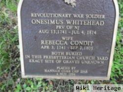 Rebecca Condict Whitehead