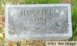 Harold Lee Baum