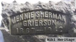 Jennie Sherman Grierson