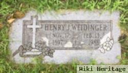 Henry J Weidinger