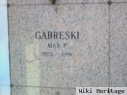 Max P. Gabreski