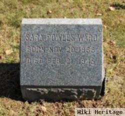 Sara Powles Ward