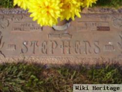 Mildred J Evans Stephens