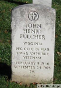 Pfc John Henry Fulcher