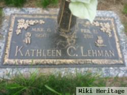 Kathleen C "kathy" Lehman