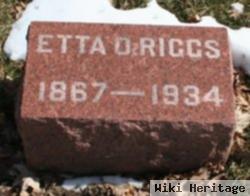 Etta D. Miller Riggs