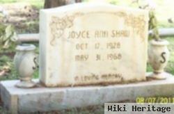 Joyce Ann Hogle Shaw