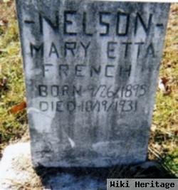 Mary Etta French Nelson