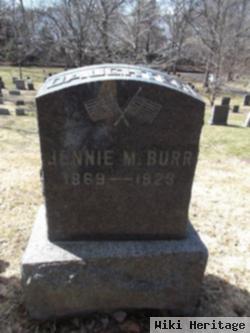 Jane M. "jennie" Burr