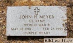 John H Meyer