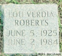 Lou Verdia Hendrix Roberts