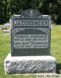 Mary A Jacobsmeier