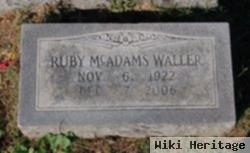 Ruby Mcadams Waller