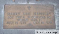 Harry Lee Hensley