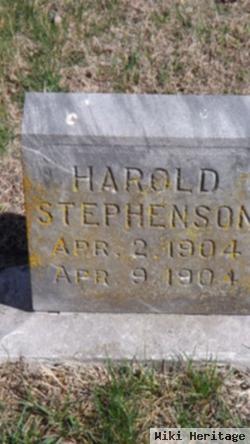 Harold Stephenson