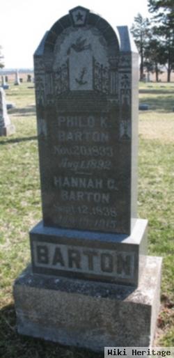 Hannah C Barton