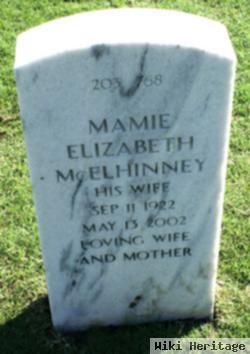 Mamie Elizabeth Thornton Mcelhinney