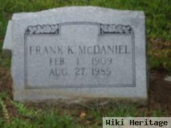 Frank K. Mcdaniel
