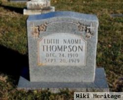 Edith Naomi Thompson