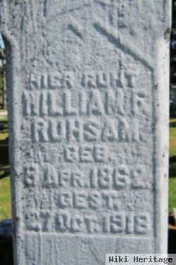 William F. Ruhsam