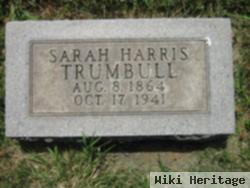 Sarah "lizzie" Stenson Trumbull