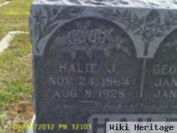 Mahala J. "halie" Harmon Haile
