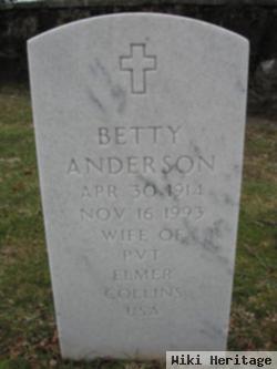 Betty Anderson Collins