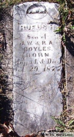 Rufus H. Boyles