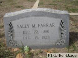 Sarah M. "sally" Raymond Farrar