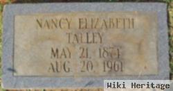 Nancy Elizabeth "nannie" Evans Talley