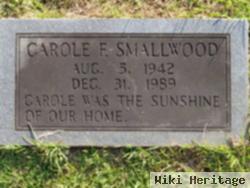 Carole F Smallwood