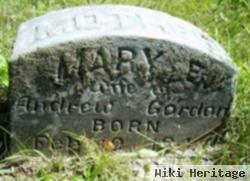 Mary E Mathews Gordon