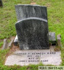 Hannah Y. Kennedy Karr