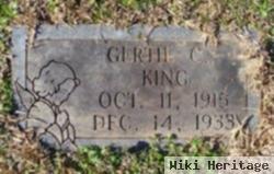 Gertrude "gerty / Gertie" Clardy King