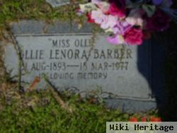 Ollie Lenora Barber