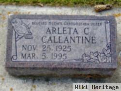 Arleta C Callantine