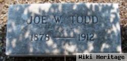 Joseph Willis "joe" Todd