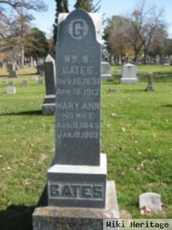 William W Gates