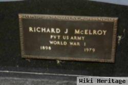 Richard J Mcelroy