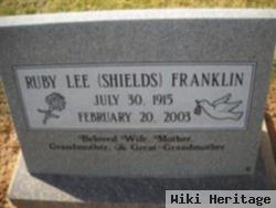 Ruby Lee Shields Franklin