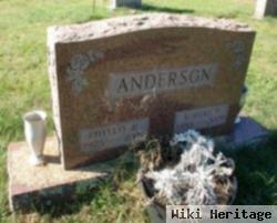 Robert P "red" Anderson, Jr