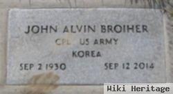 John Alvin "jack" Broiher