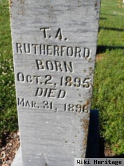 T. A. Rutherford