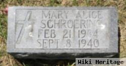 Mary Alice Schroering