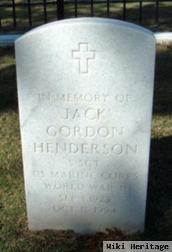 Jack Gordon Henderson
