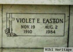 Violet E Easton