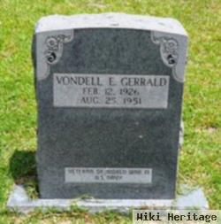 Vondell E. Gerrald