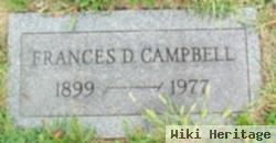 Frances D. Campbell