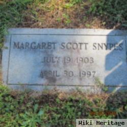 Margaret Scott Snypes