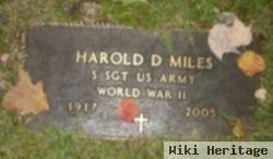 Sgt Harold Devere Miles